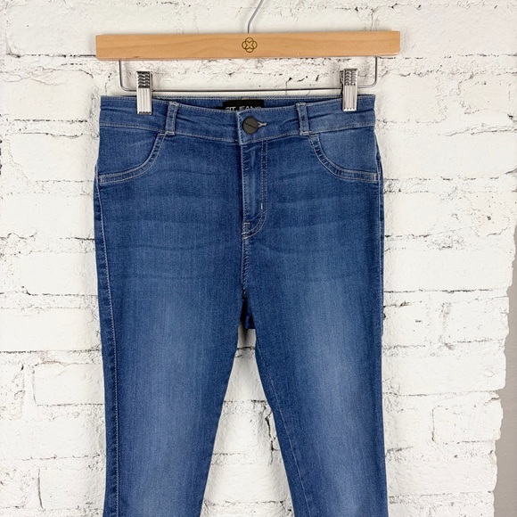 Fit Jeans Scandinavia Contour Skinny Jeans Arctic Light Blue Jegging Small - Picture 5 of 11